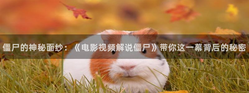 奇优影院免费在线播放：僵尸的神秘面纱：《电影视频解说僵尸》带你这一幕背后的秘密
